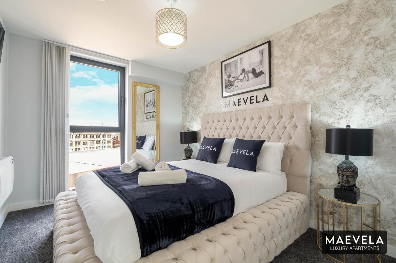 ברמינגהאם Maevela Apartments - Luxury Top Floor Penthouse - With Parking - 2 Bedroom New Build Apartment ✪ City Centre, Digbeth ✓ With Huge Patio Sliding Doors - City View - Rooftop Terrace - Ps4 & Smart Tv'S מראה חיצוני תמונה
