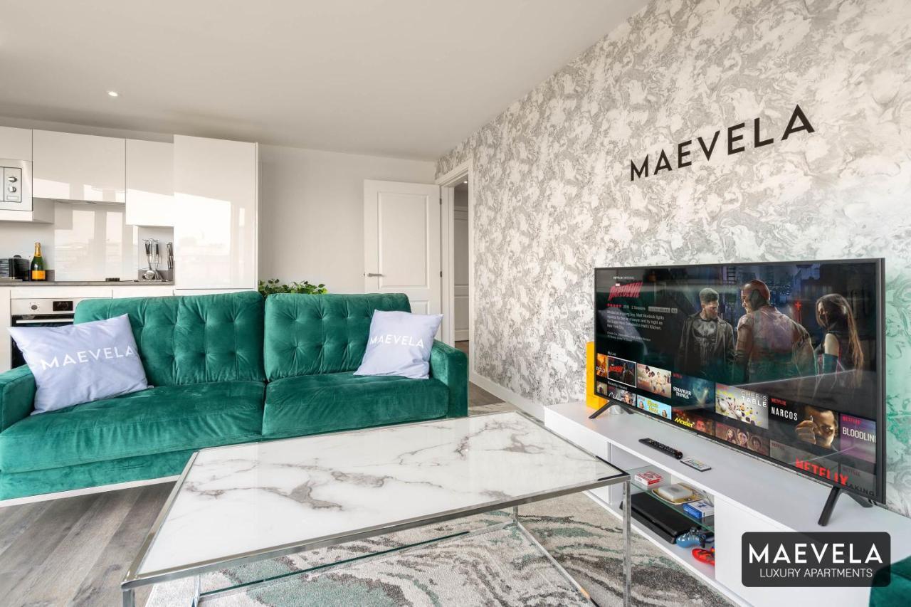 ברמינגהאם Maevela Apartments - Luxury Top Floor Penthouse - With Parking - 2 Bedroom New Build Apartment ✪ City Centre, Digbeth ✓ With Huge Patio Sliding Doors - City View - Rooftop Terrace - Ps4 & Smart Tv'S מראה חיצוני תמונה